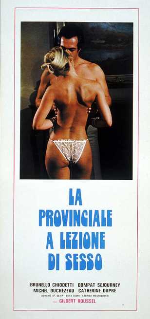 La provinciale a lezione di sesso / Les Demoiselles du compagnie / Урок провинциального секса  / James H. Lewis)  , Michel Duchezeau, Cyril Val , Fanny Noël , Brunello Chiodetti, Guia Lauri Filzi , Sabrina Mastrolorenzi, Gil Lagardère, Herbert Hofer, Nadine Roussial )