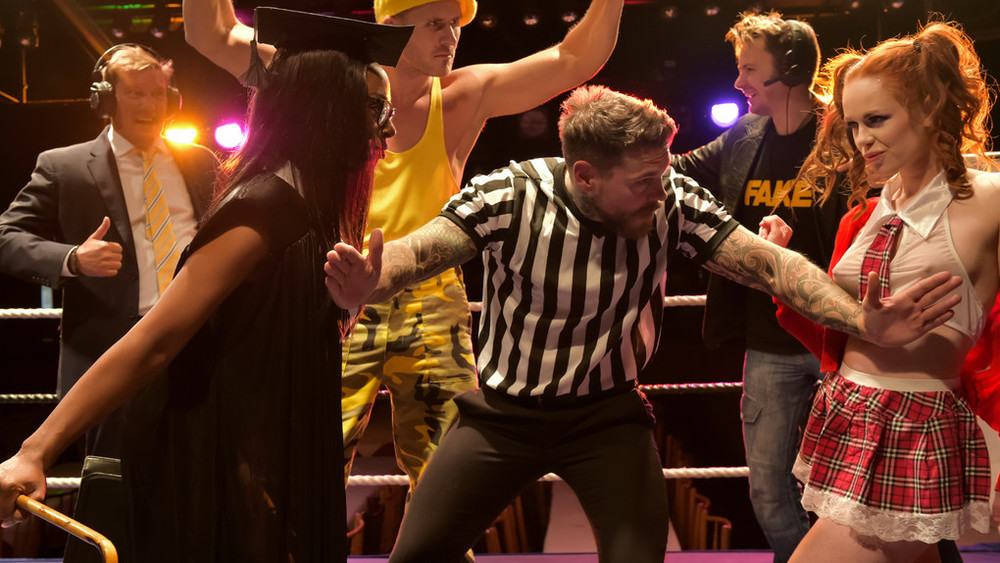 Ella Hughes, Lola Marie - Knockouts: The Headmistress Vs Teen Machine